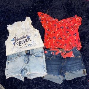 Justice Short outfit